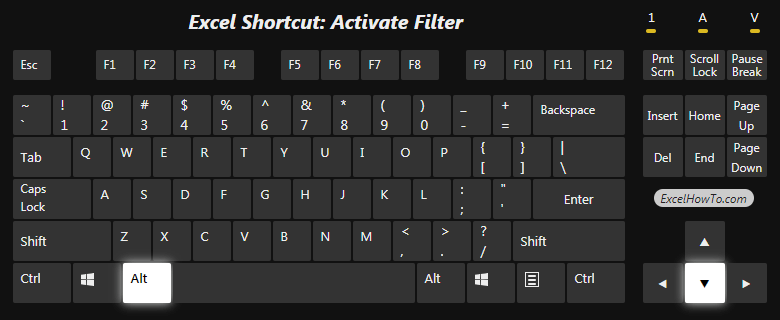 Activate Filter Excel How To